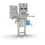 Hands disinfection unit with turn style cross and sink
