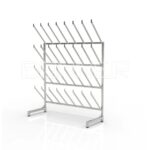 Rack for boots and shoes