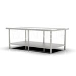 Two-sided cutting table