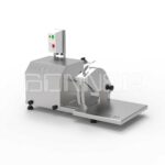 Circular saw for cutting fish heads