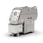 Frozen meat guillotine – hydraulic